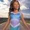 Kids Live Action Ariel Mermaid Costume Shimmery Princess Dress